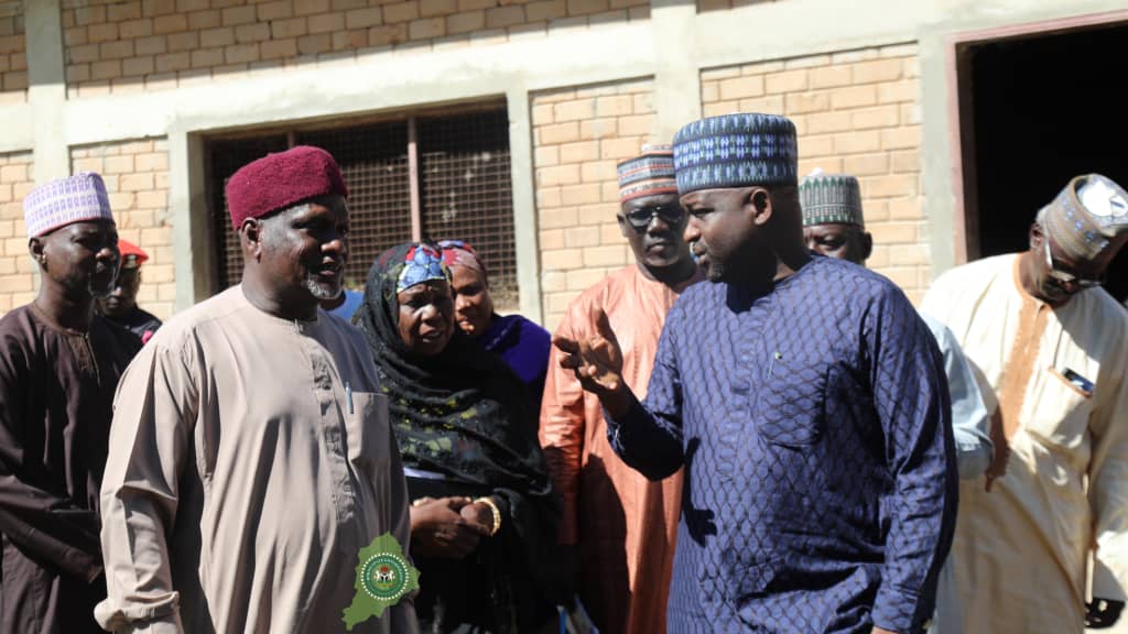 Borno State Deputy Governor, Umar Kadafur on Tuesday visited the State Secretariat.